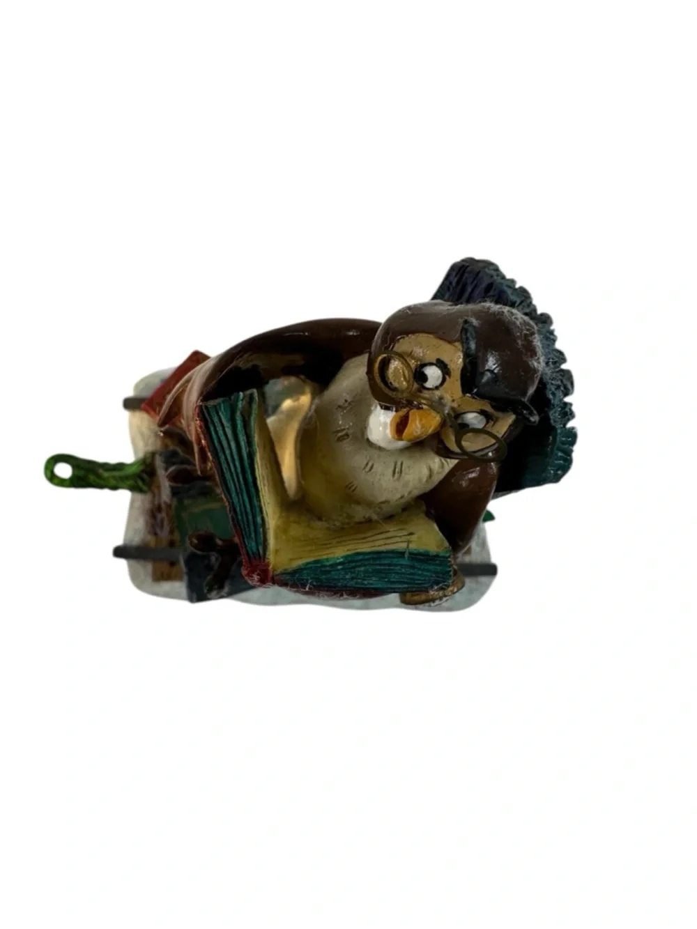Disney TIgger Holiday Train Danbury Mint Owl Christmas Vintage - Picture 7 of 11